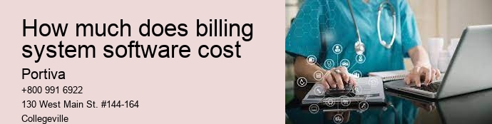 How much does billing system software cost