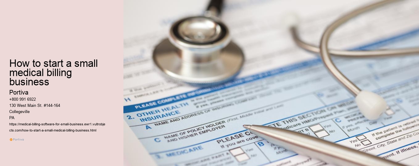 how to start a small medical billing business